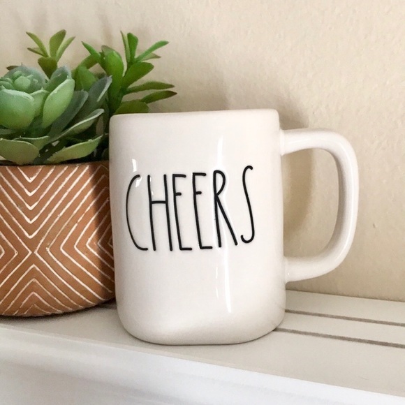 New! rae dunn cheers coffee mug